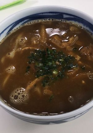 所要時間10分！手抜きカレーうどん！-レシピのメイン写真