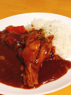 圧力鍋で簡単に!ホロホロ手羽カレーライス-レシピのメイン写真