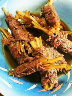 ほっとけばできる肉巻きごぼう-レシピのメイン写真