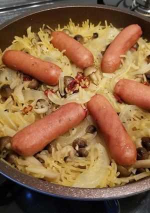 鍋ひとつ！超簡単ダイエット蒟蒻パエリア♪-レシピのメイン写真