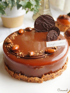 キャラメルムースケーキ-レシピのメイン写真