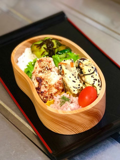 毎日お弁当♪ささみの小判焼き弁当-レシピのメイン写真
