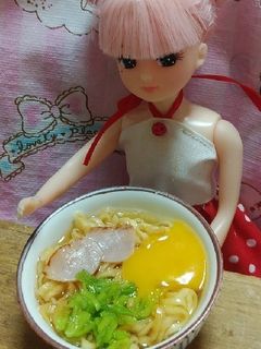 リカちゃん♡ポニョラーメンꕤ*.゚-レシピのメイン写真