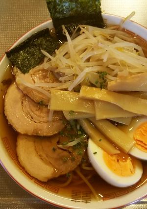 パスタで作る美味しい醤油ラーメン-レシピのメイン写真