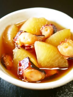 たこと大根の煮物。(電気圧力鍋10分)-レシピのメイン写真