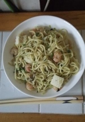 さっぱりヘルシー海鮮塩焼きそば-レシピのメイン写真