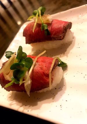 ローストビーフ握り-レシピのメイン写真