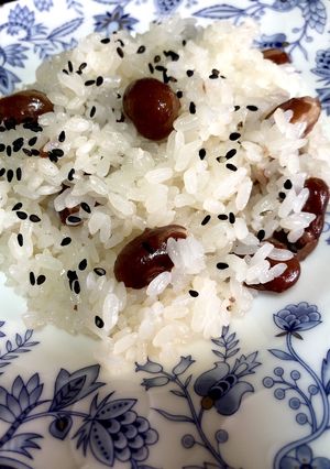 簡単炊飯器であっという間にお赤飯(^^)-レシピのメイン写真