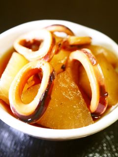 いかと大根の煮物。(電気圧力鍋10分)-レシピのメイン写真