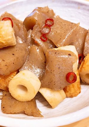 ちくわとこんにゃくのピリ辛煮-レシピのメイン写真