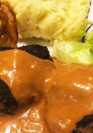 基本のハンバーグ-レシピのメイン写真