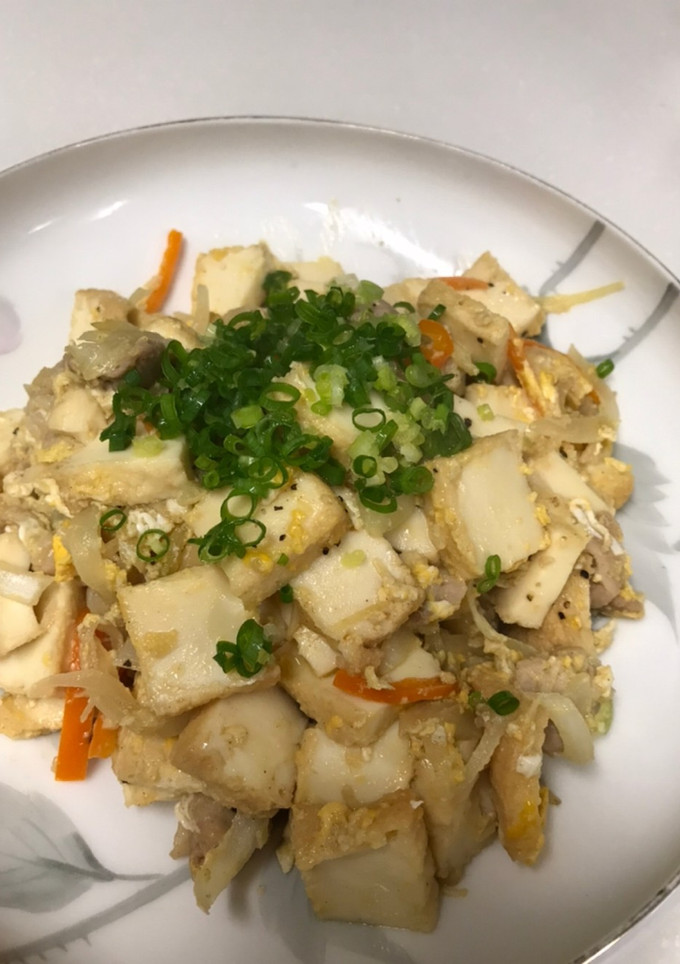 豚バラと厚揚げ炒め-レシピのメイン写真