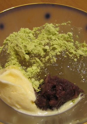 つるりん♪レンジでわらび餅パフェ-レシピのメイン写真