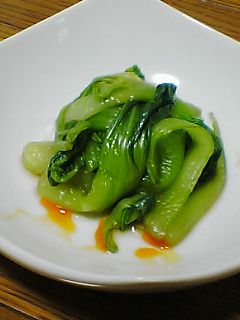 青梗菜の中華風おひたし-レシピのメイン写真
