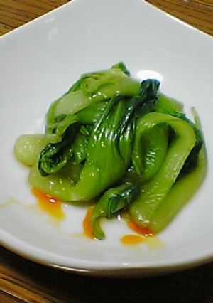 青梗菜の中華風おひたし-レシピのメイン写真
