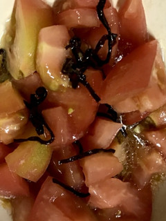 トマトが劇的にうまい塩昆布和え-レシピのメイン写真