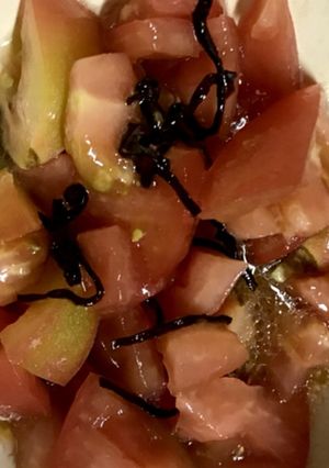トマトが劇的にうまい塩昆布和え-レシピのメイン写真