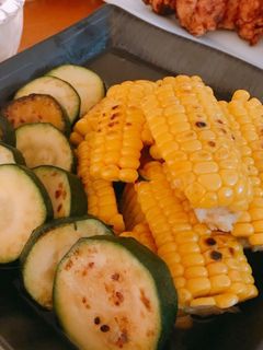 とうもろこしとズッキーニの焼き浸し-レシピのメイン写真