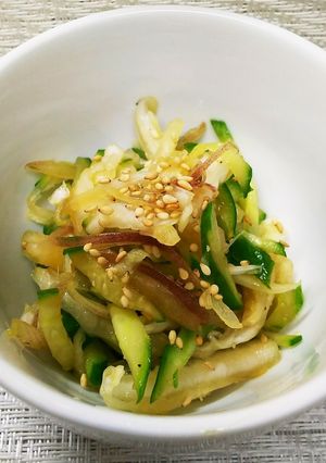 香味野菜のシャキシャキ浅漬け-レシピのメイン写真