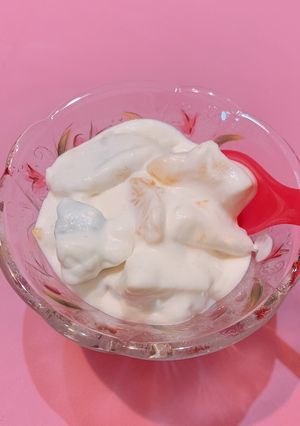 フルーツサラダ 生クリームだけ！-レシピのメイン写真