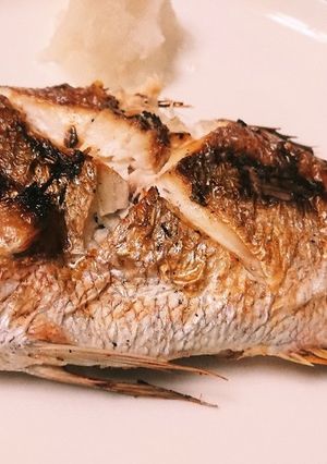 旨ウマ♪家で簡単に鯛の塩焼き-レシピのメイン写真