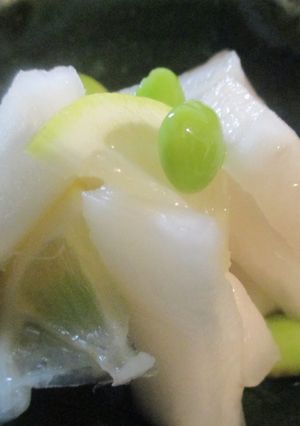さし酢で作る夏大根のレモン漬け-レシピのメイン写真