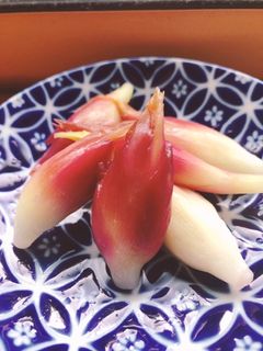 綺麗なピンク色ミョウガ甘酢 すし酢で簡単-レシピのメイン写真