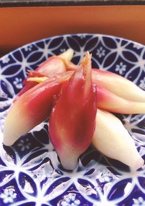 綺麗なピンク色ミョウガ甘酢 すし酢で簡単-レシピのメイン写真
