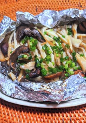 キノコのホイル焼き-レシピのメイン写真