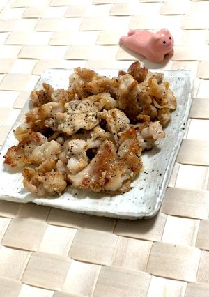 豚バラと粉チーズと黒胡椒で簡単おつまみ！-レシピのメイン写真