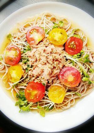 サラダ蕎麦-レシピのメイン写真