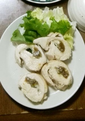 チキン梅シソ巻き-レシピのメイン写真
