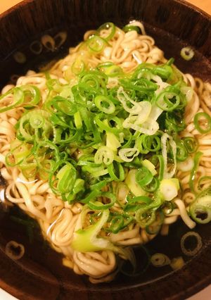 おやつラーメン●ネギ味噌味-レシピのメイン写真