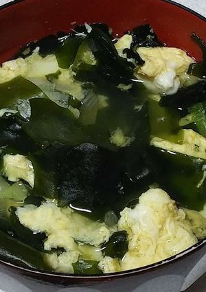 わかめスープ-レシピのメイン写真