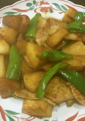 冬瓜と豚バラ肉のみそ炒め-レシピのメイン写真