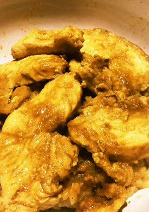 胸肉のタンドリーチキン丼-レシピのメイン写真
