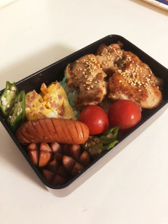 チキンのガーリック照りマヨ弁当-レシピのメイン写真