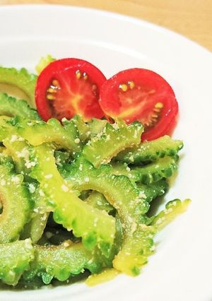 ゴーヤの粉チーズ和え-レシピのメイン写真