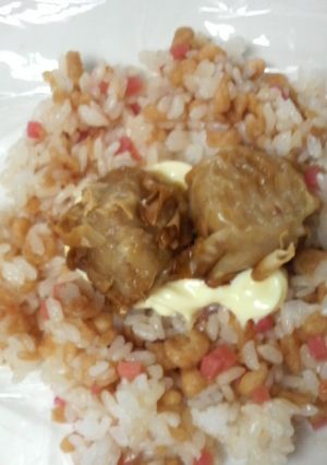 シュウマイで♪味付けしっかりおにぎり♪-レシピのメイン写真