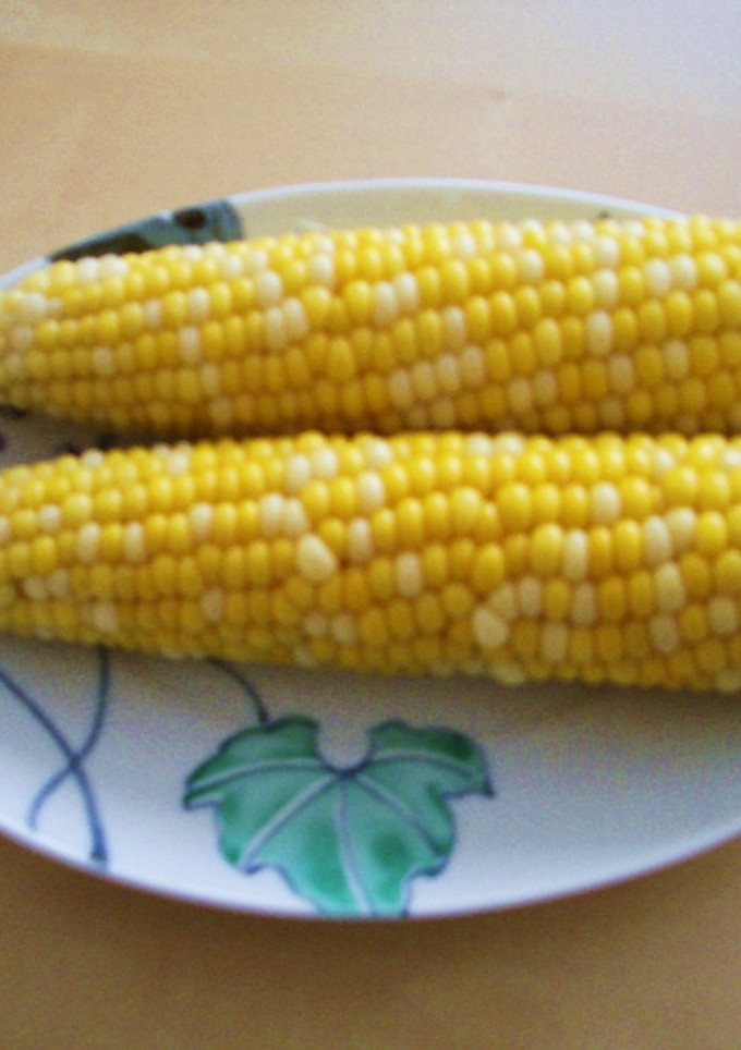 ウチのとうもろこしの食べ方-レシピのメイン写真