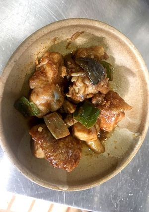 なすと鶏肉のドライカレー-レシピのメイン写真