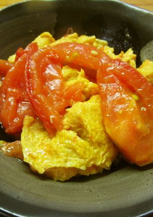 食べやすい！トマトと卵の炒め物-レシピのメイン写真