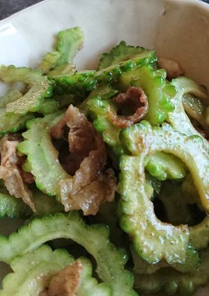 豚とゴーヤ☆ガラムマサラ炒め カレー風味-レシピのメイン写真
