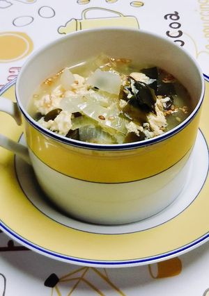 簡単ワカメスープ-レシピのメイン写真