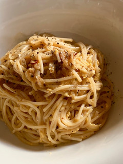 たっぷり卵&にんにくのパスタ-レシピのメイン写真