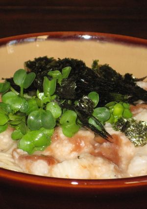さっぱり！梅とろろぶっかけそうめん-レシピのメイン写真