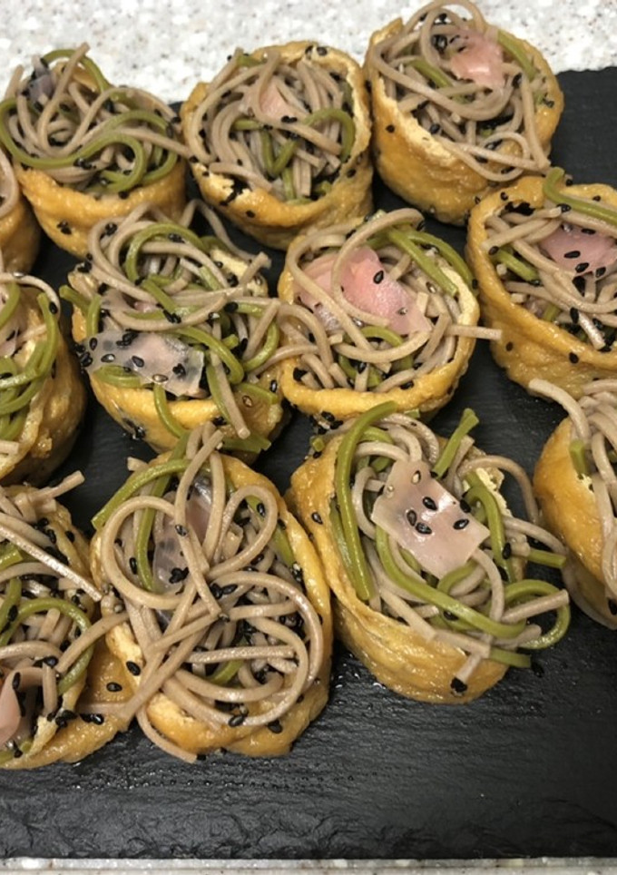 蕎麦稲荷-レシピのメイン写真