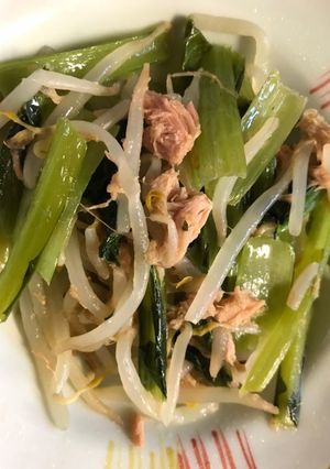 親子で食べる野菜のシーチキン炒め-レシピのメイン写真