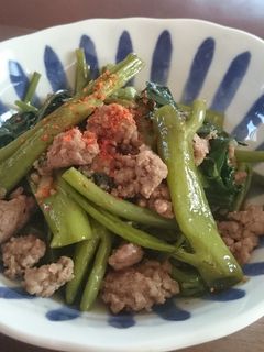空芯菜の オイスター炒め-レシピのメイン写真