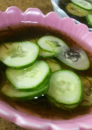 簡単！きゅうりのもずく酢和え-レシピのメイン写真